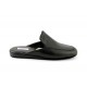 men's slippers CASA  black deerskin